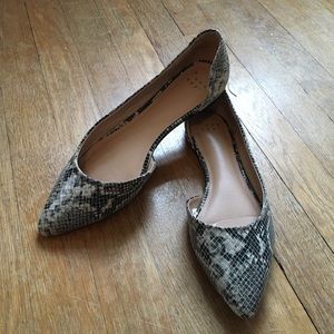 A New Day snakeskin flats